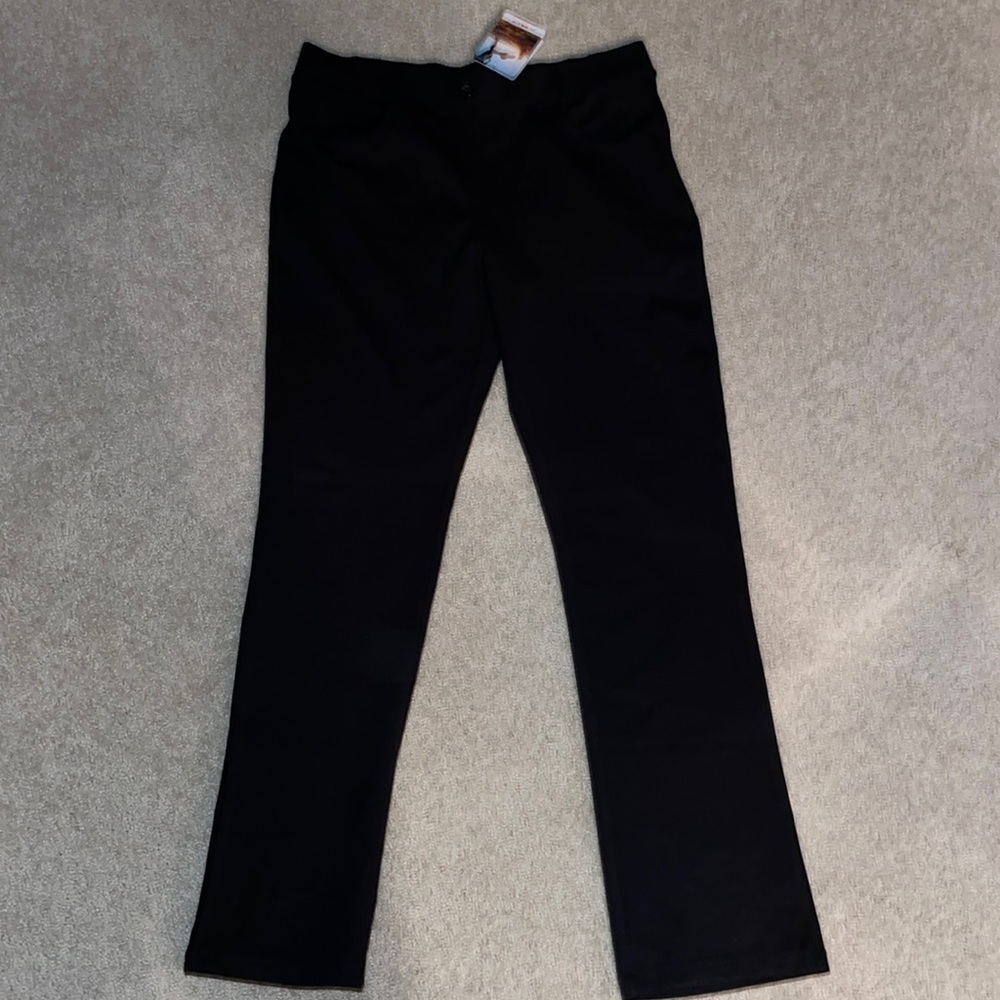 Willit Women's Yoga Dress Pants Bootcut Work Pants Stretch size L Petite